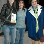 Con Consuelo Varela y Lucía Cobo, 2016